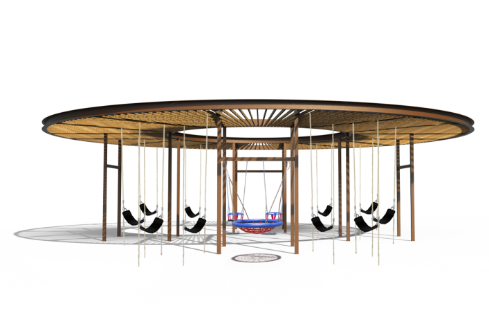 פרגולת נדנדות